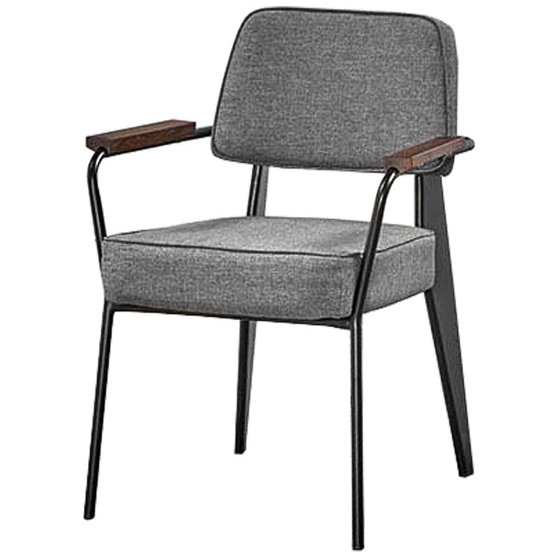 Стул Osgar Stool grey Серый Черный Коричневый Стул Osgar Stool grey Серый Черный Коричневый в Грозном | Loft Concept