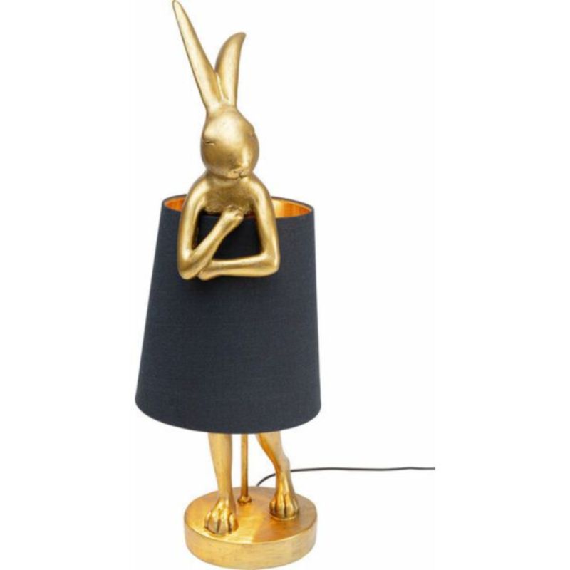 Настольная лампа The Golden Hare Золотой Черный Настольная лампа The Golden Hare Золотой Черный в Грозном | Loft Concept