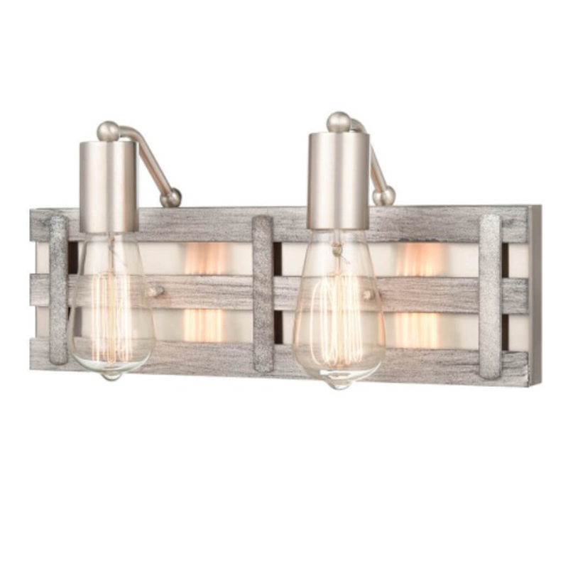 Бра Fence 2 lamps Серый Бра Fence 2 lamps Серый в Грозном | Loft Concept