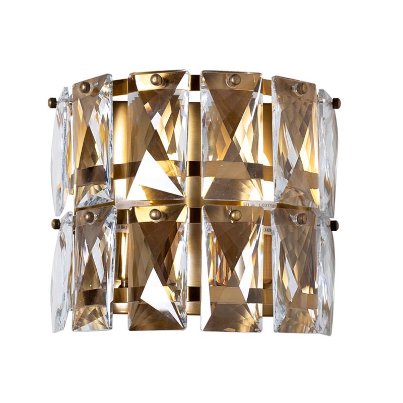 Бра Tiers Crystal Light brass 2 Латунь Бра Tiers Crystal Light brass 2 Латунь в Грозном | Loft Concept