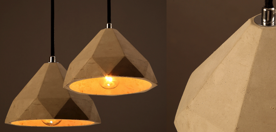 Подвесной светильник Art Concrete Dome Подвесной светильник Art Concrete Dome - Loft-Concept в Грозном