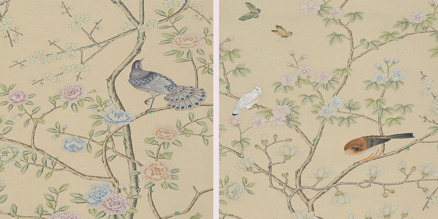 Обои ручная роспись Chatsworth Raw Silk - фото №1