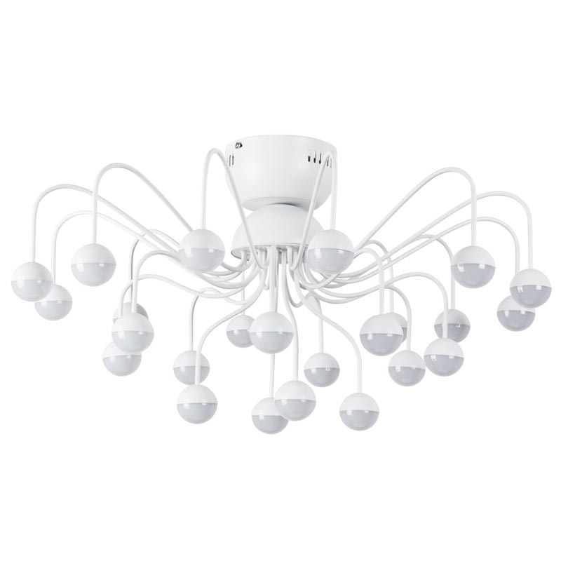 Потолочная люстра Vilelme Chandelier white Белый Потолочная люстра Vilelme Chandelier white Белый в Грозном | Loft Concept