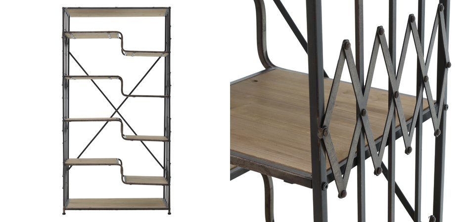 Стеллаж Metal Geometry Parallel Lines Стеллаж Metal Geometry Parallel Lines - Loft-Concept в Грозном