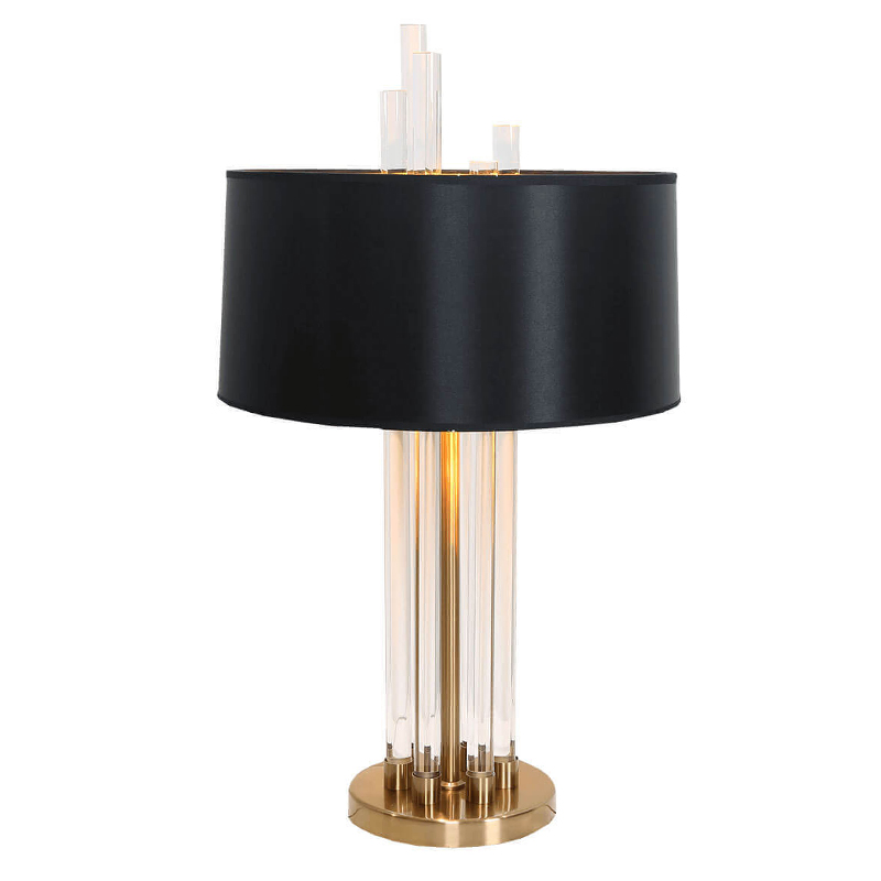 Настольная лампа Hannes Table Lamp Черный Золотой Настольная лампа Hannes Table Lamp Черный Золотой в Грозном | Loft Concept