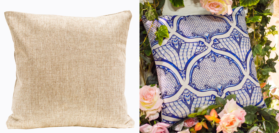 Декоративная подушка Blue Spades Pillow Декоративная подушка Blue Spades Pillow - Loft-Concept в Грозном
