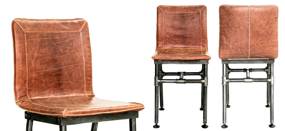 Барный стул Iron Loft Bar stool brown Барный стул Iron Loft Bar stool brown - Loft-Concept в Грозном