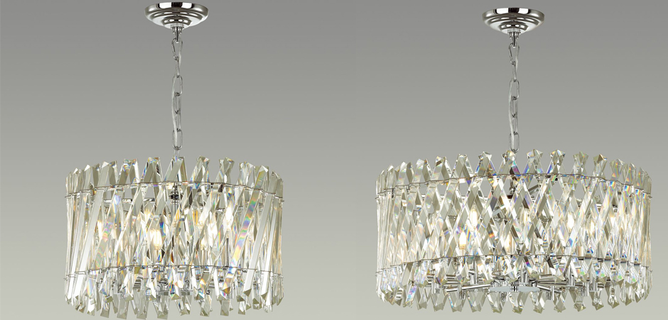 Люстра Crystal Crossed Stripes Люстра Crystal Crossed Stripes - Loft-Concept в Грозном