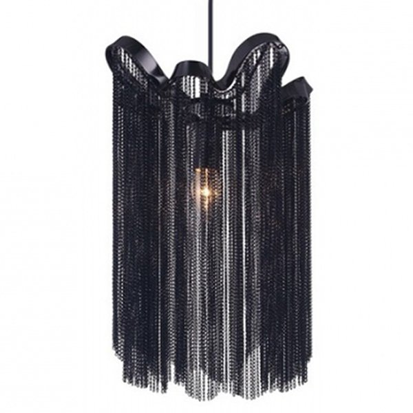 Подвесной светильник Atlantis Chain Black Черный Подвесной светильник Atlantis Chain Black Черный в Грозном | Loft Concept