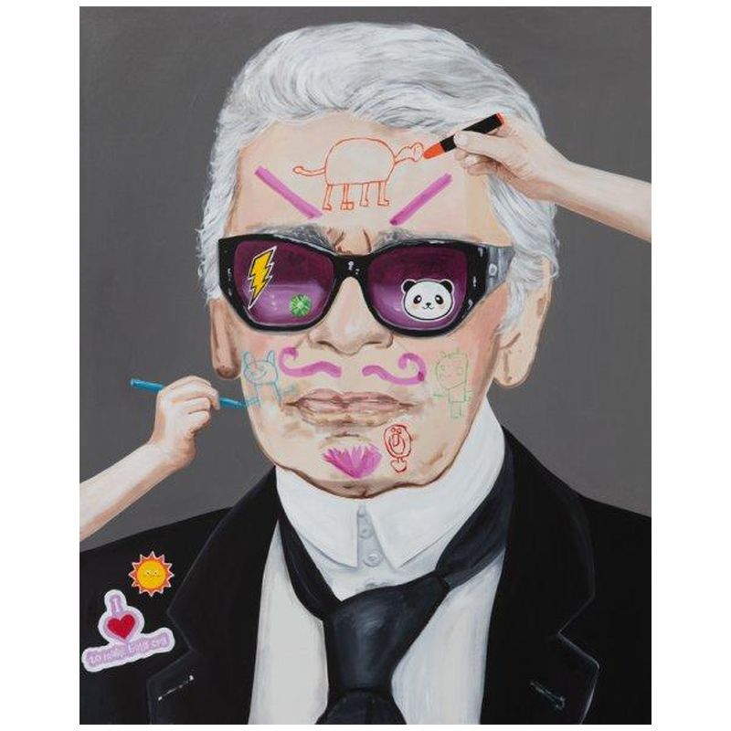 Картина Inner Child - Karl Lagerfeld Мульти Картина Inner Child - Karl Lagerfeld Мульти в Грозном | Loft Concept