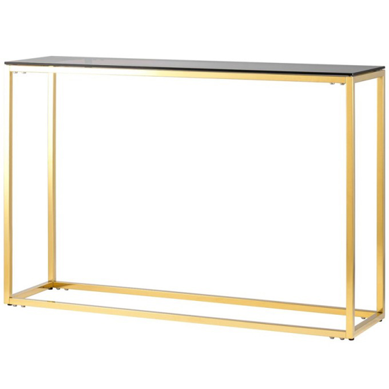Консоль Cassiani Collection Gold Золотой Стекло Смок Консоль Cassiani Collection Gold Золотой Стекло Смок в Грозном | Loft Concept