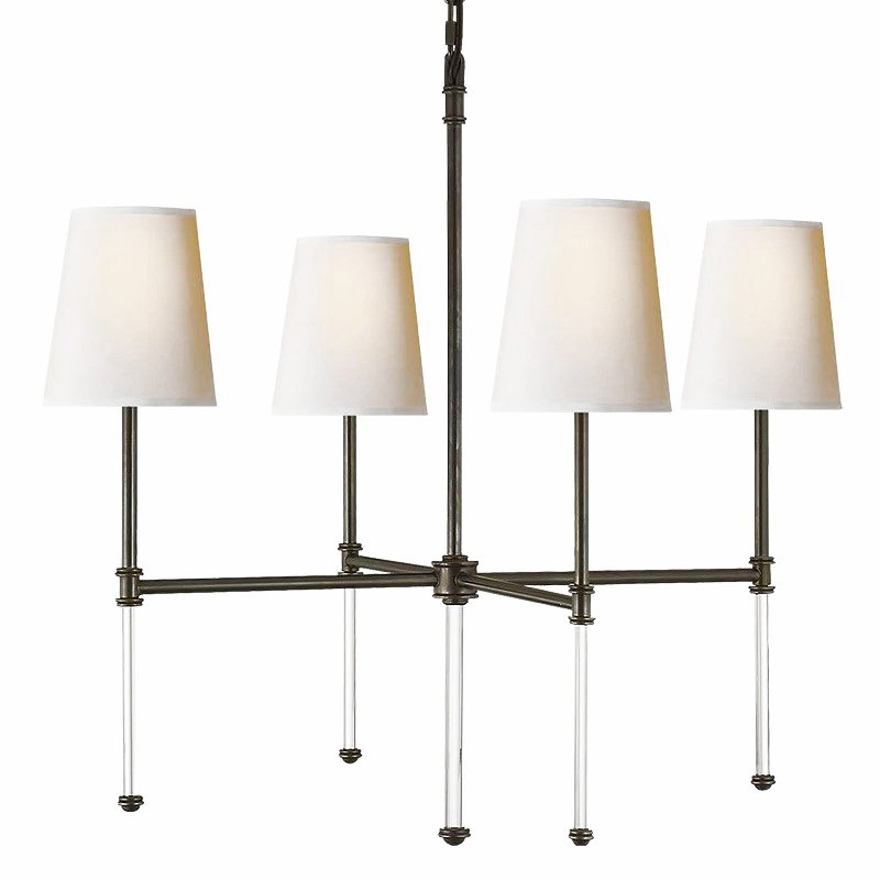 Люстра Nicoleta Black Chandelier Черный Белый Люстра Nicoleta Black Chandelier Черный Белый в Грозном | Loft Concept
