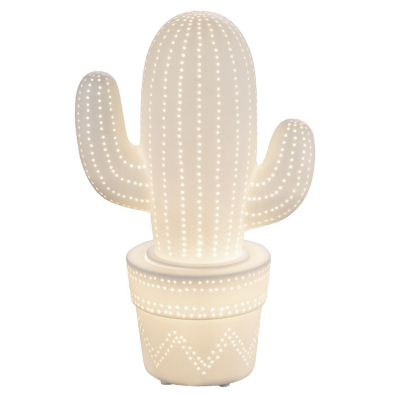 Tropical Shapes Table Lamp Лампа Большой Кактус Белое матовое стекло Tropical Shapes Table Lamp Лампа Большой Кактус Белое матовое стекло в Грозном | Loft Concept
