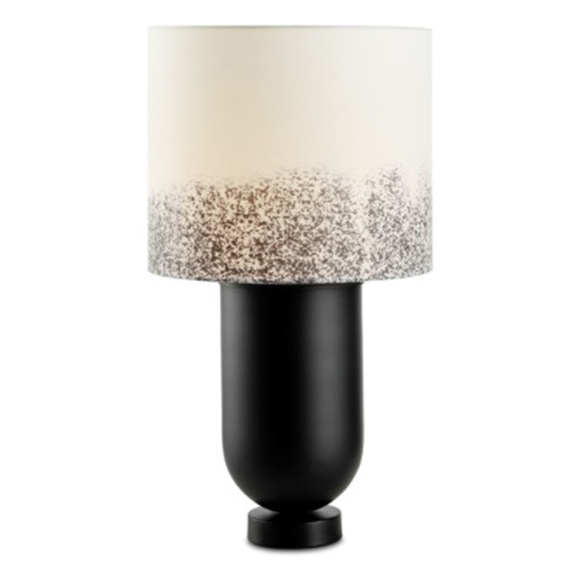 Настольная лампа Adeline Black Table Lamp Черный Белый Настольная лампа Adeline Black Table Lamp Черный Белый в Грозном | Loft Concept
