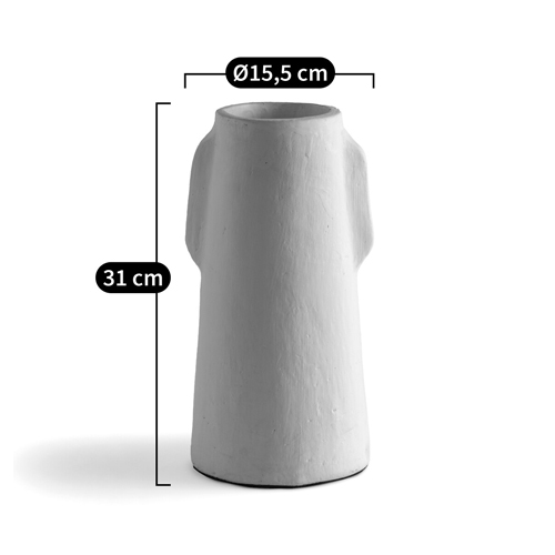 Ваза Serené Ceramic Vase Белая Ваза Serené Ceramic Vase Белая в Грозном
