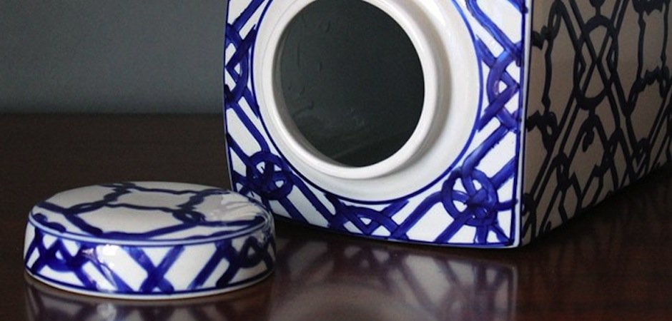 Фарфоровый сосуд Цзиндэчжэнь Jar Фарфоровый сосуд Цзиндэчжэнь Jar - Loft-Concept в Грозном