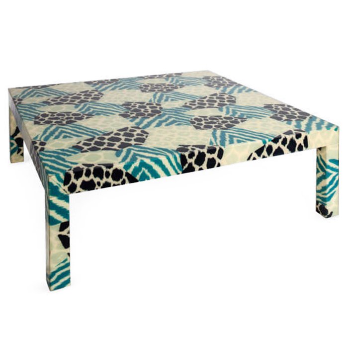 Кофейный стол Graphic Coffee Table Бирюзовый Белый Черный Кофейный стол Graphic Coffee Table Бирюзовый Белый Черный в Грозном | Loft Concept