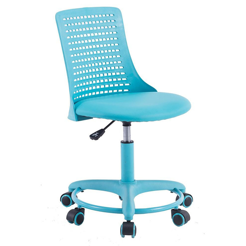 Кресло Bright Kiddie Office Chair blue Бирюзовый Кресло Bright Kiddie Office Chair blue Бирюзовый в Грозном | Loft Concept