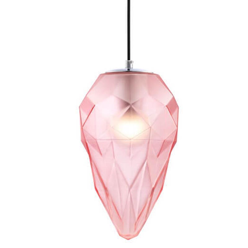 Подвесной светильник Jewel Athena pink 18 Розовый Хром Подвесной светильник Jewel Athena pink 18 Розовый Хром в Грозном | Loft Concept