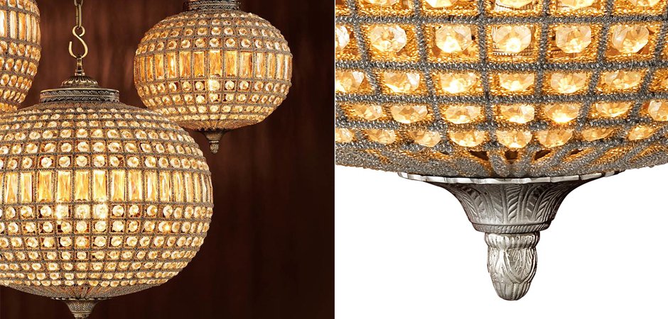 Люстра Chandelier Kasbah Oval M Nickel Люстра Chandelier Kasbah Oval M Nickel - Loft-Concept в Грозном