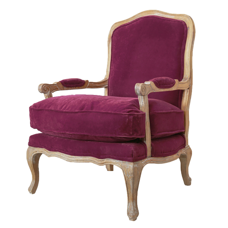 Кресло Joseph Chair violet Пурпурно-фиолетовый Кресло Joseph Chair violet Пурпурно-фиолетовый в Грозном | Loft Concept