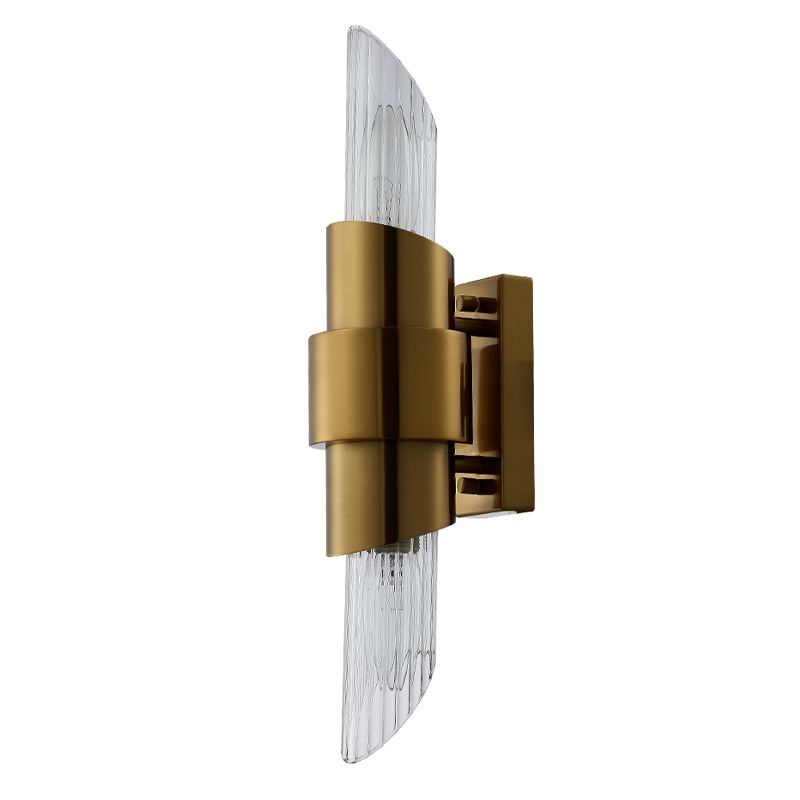 Бра с прозрачным плафоном цилиндрической формы Luxxu Modern Design Бронза Хром Прозрачное Стекло Бра с прозрачным плафоном цилиндрической формы Luxxu Modern Design Бронза Хром Прозрачное Стекло в Грозном | Loft Concept