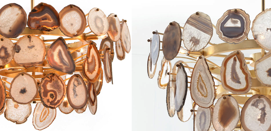 Люстра Agate Burst Chandelier 3 Round Люстра Agate Burst Chandelier 3 Round - Loft-Concept в Грозном