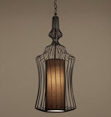 Подвесной светильник Wire Dream Pendant 4 Черный Белый Подвесной светильник Wire Dream Pendant 4 Черный Белый в Грозном | Loft Concept