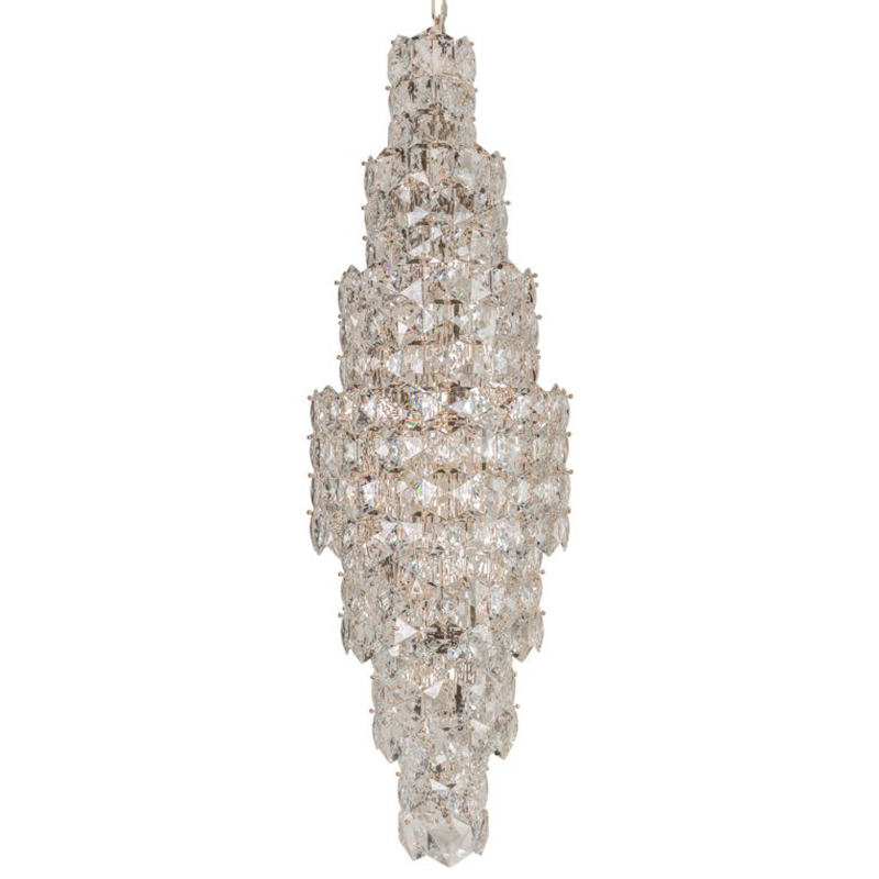 Люстра Tiers Crystal Light Chandelier 170 Прозрачное Стекло Золотой Люстра Tiers Crystal Light Chandelier 170 Прозрачное Стекло Золотой в Грозном | Loft Concept