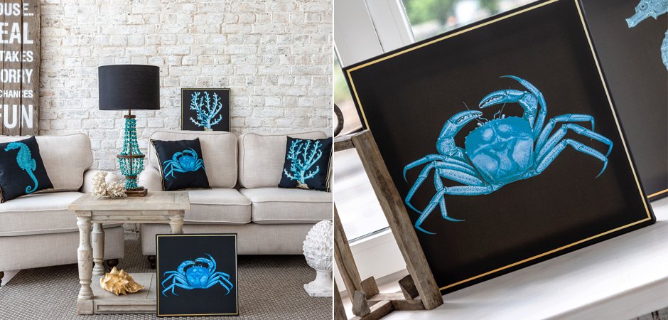 Постер Blue Crab Poster Постер Blue Crab Poster - Loft-Concept в Грозном