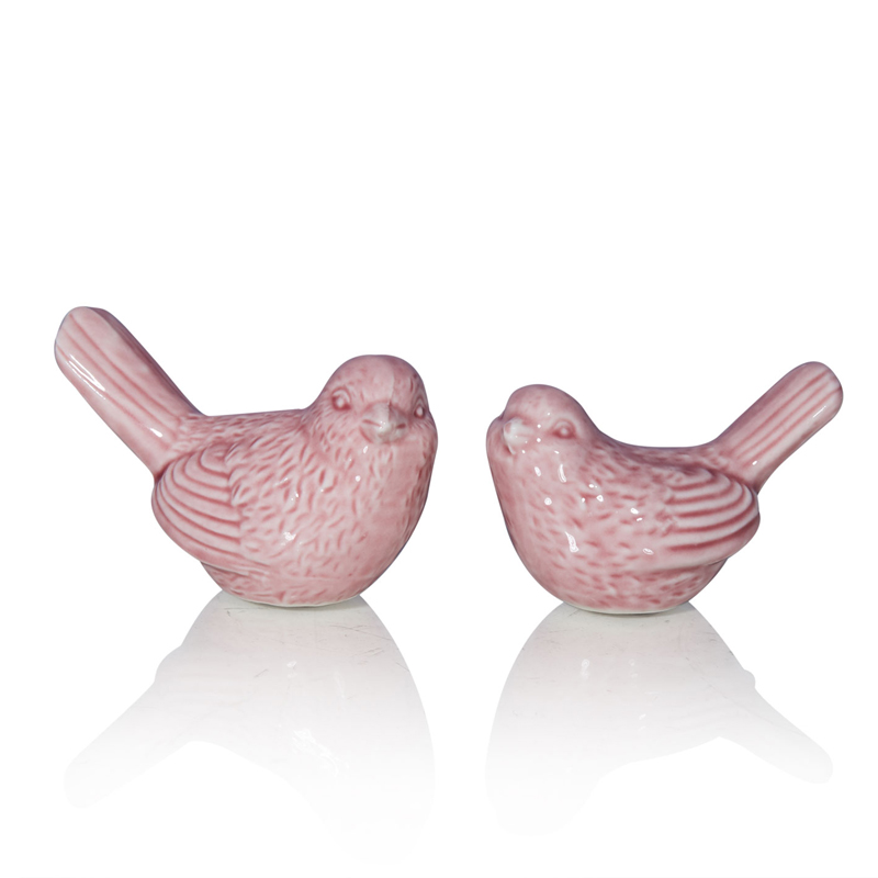 Статуэтка Pink Birds Розовый Статуэтка Pink Birds Розовый в Грозном | Loft Concept