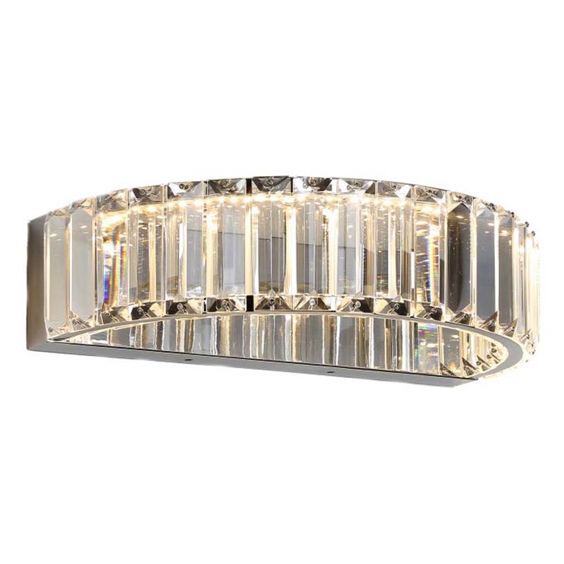 Бра Crystal Shine Linda Chrome Wall Lamp A Хром Прозрачный (Transparent) Бра Crystal Shine Linda Chrome Wall Lamp A Хром Прозрачный (Transparent) в Грозном | Loft Concept