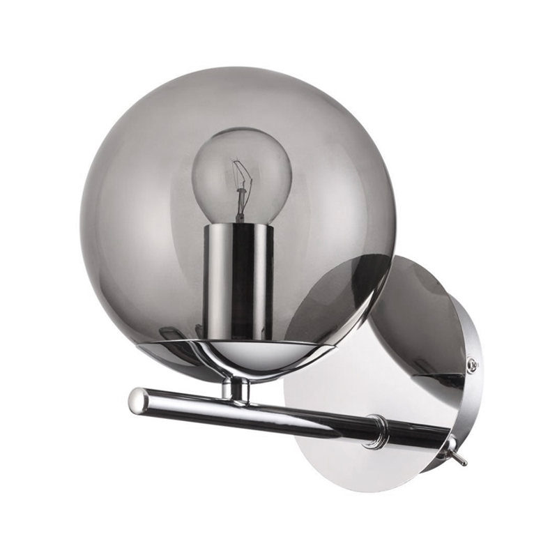 Бра Bolle Hanging Lamp Gray Хром Серый Бра Bolle Hanging Lamp Gray Хром Серый в Грозном | Loft Concept