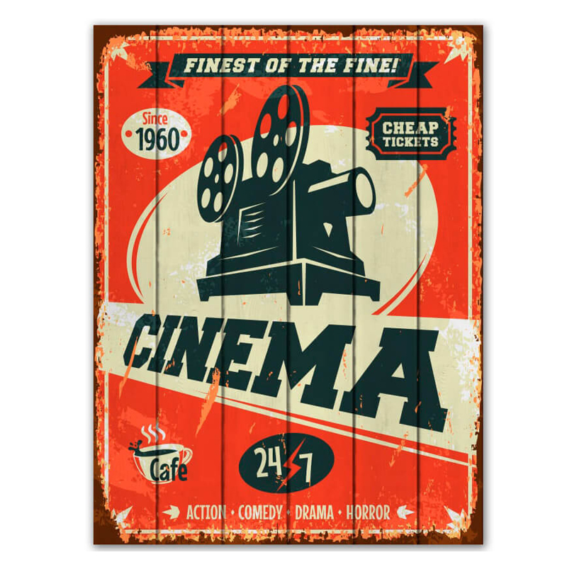Постер Cinema Постер Cinema в Грозном | Loft Concept