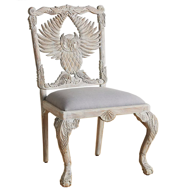 Стул Handcarved Menagerie Owl Dining Chair Светлый дуб Стул Handcarved Menagerie Owl Dining Chair Светлый дуб в Грозном | Loft Concept
