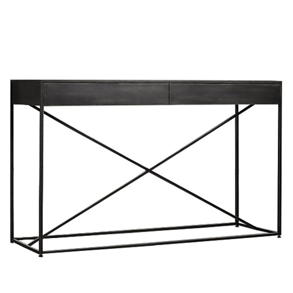 Консоль Loft Industrial Gramercy Console Черный Консоль Loft Industrial Gramercy Console Черный в Грозном | Loft Concept