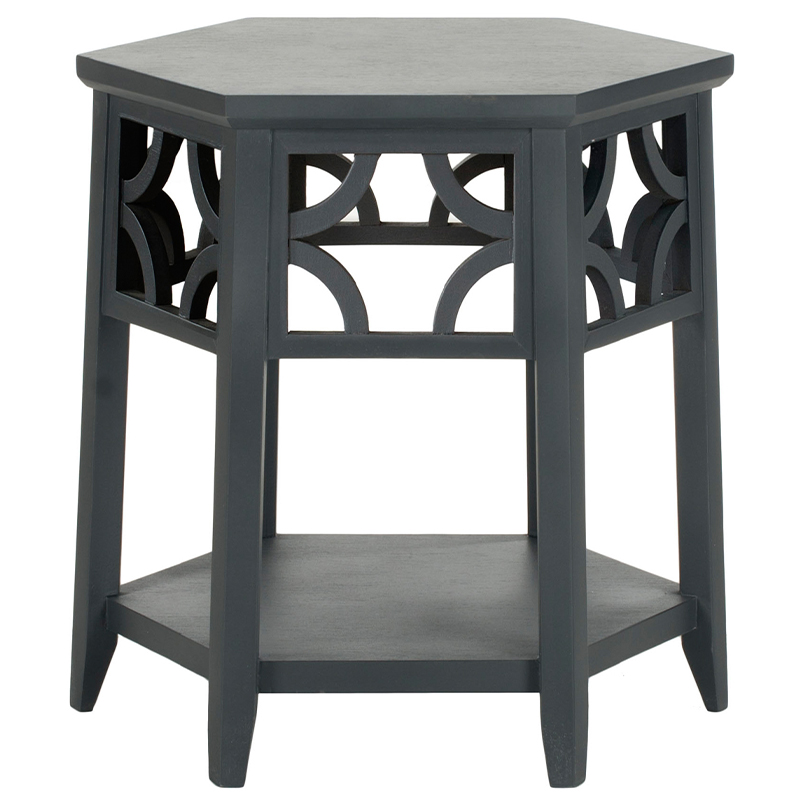 Приставной стол Savan Side Table Black Черный Приставной стол Savan Side Table Black Черный в Грозном | Loft Concept