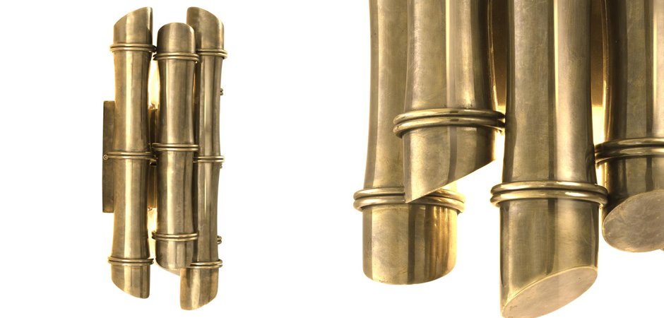 Бра Wall Lamp Damian Brass Бра Wall Lamp Damian Brass - Loft-Concept в Грозном