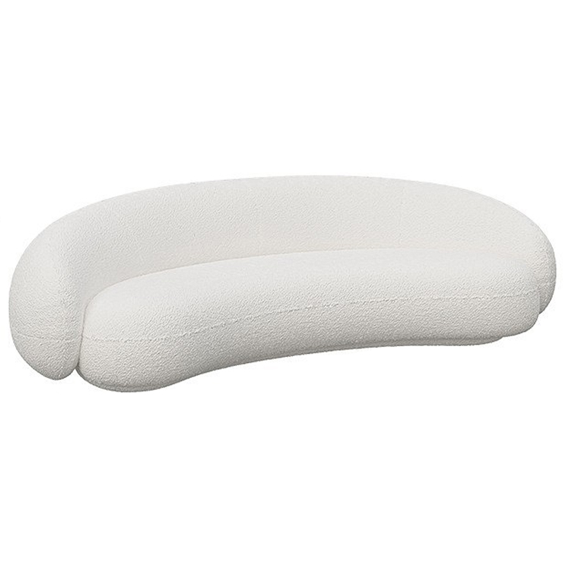 Диван Miah White Boucle Collection Sofa Белый Диван Miah White Boucle Collection Sofa Белый в Грозном | Loft Concept
