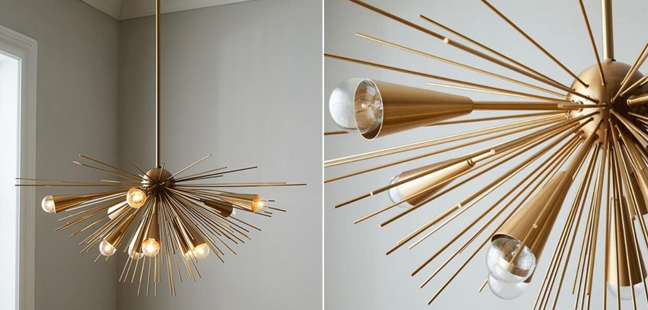 Люстра Luxury Copper Metal Thorn Pendant Lights Люстра Luxury Copper Metal Thorn Pendant Lights - Loft-Concept в Грозном