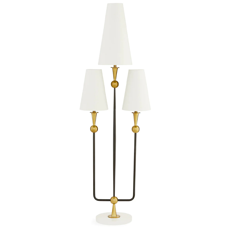Торшер CARACAS CACTUS FLOOR LAMP Белый Мрамор Bianco Латунь Белый Торшер CARACAS CACTUS FLOOR LAMP Белый Мрамор Bianco Латунь Белый в Грозном | Loft Concept