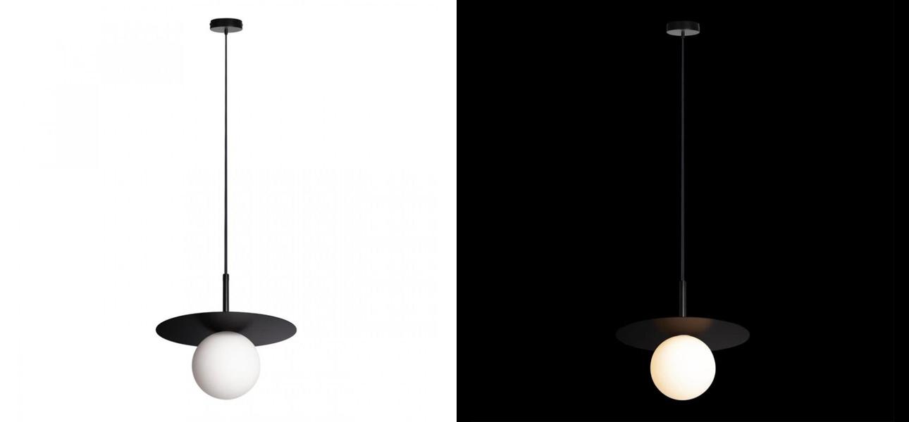 Подвесной светильник MATISSE Black 25 см - фото №1