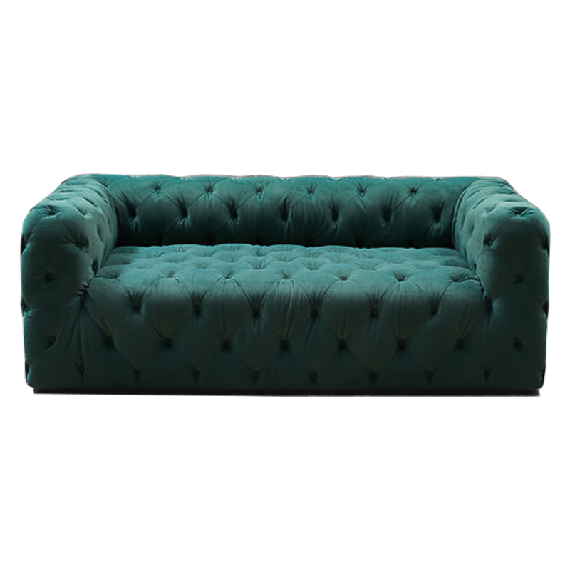 Диван Soho tufted green velor Изумрудный Диван Soho tufted green velor Изумрудный в Грозном | Loft Concept
