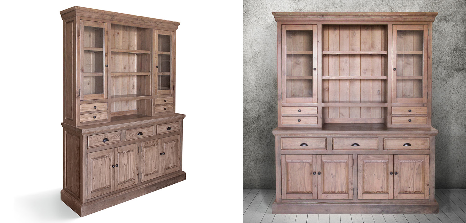 Шкаф Lazzaro Provence HARMONIE British Tan big - фото