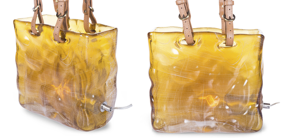 Настольная лампа Bag Lamp yellow Настольная лампа Bag Lamp yellow - Loft-Concept в Грозном