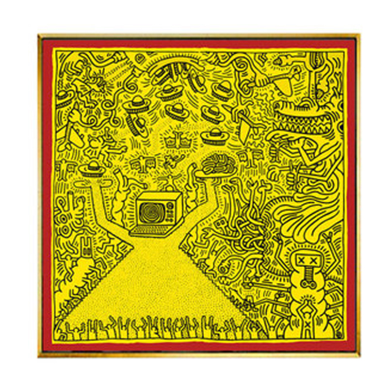 Постер Keith Haring 11 Мульти в Грозном | Loft Concept 