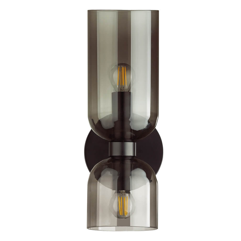 Бра Lightmaker Studio Edie Sconce smok Черный Стекло Смок Бра Lightmaker Studio Edie Sconce smok Черный Стекло Смок в Грозном | Loft Concept