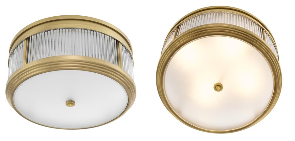 Потолочный светильник Ceiling Lamp Rousseau Antique brass Потолочный светильник Ceiling Lamp Rousseau Antique brass - Loft-Concept в Грозном