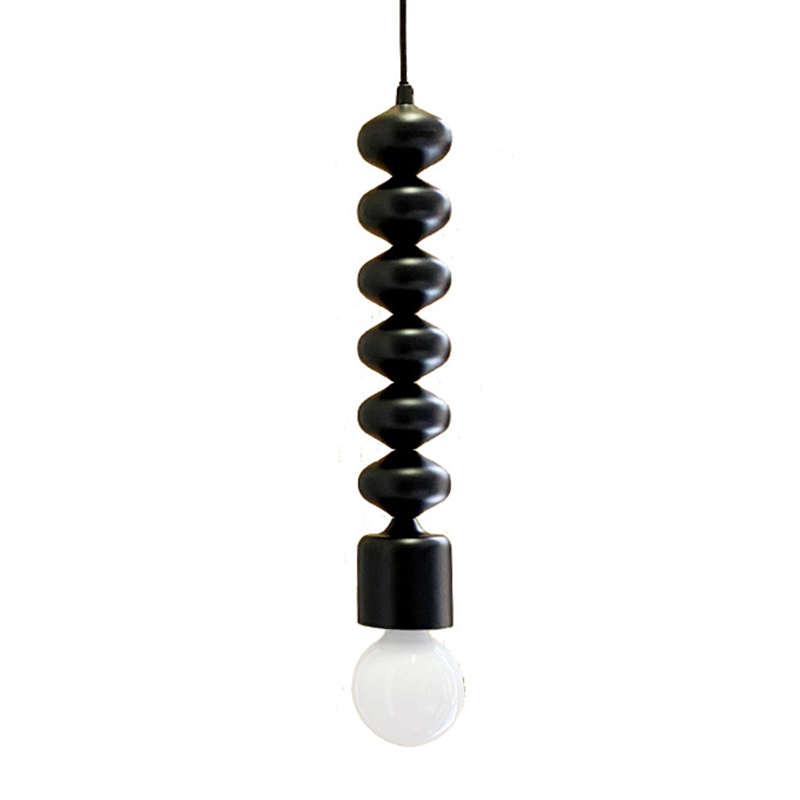 Подвесной светильник металлический черный Spherical Beads Black Черный Подвесной светильник металлический черный Spherical Beads Black Черный в Грозном | Loft Concept