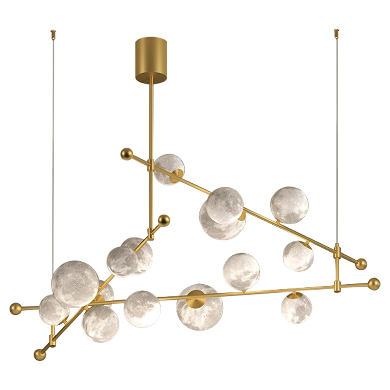 Светильник Tech Lighting Modern Rail Geometric Linear Suspension 15 Gold Белый Золотой Светильник Tech Lighting Modern Rail Geometric Linear Suspension 15 Gold Белый Золотой в Грозном | Loft Concept